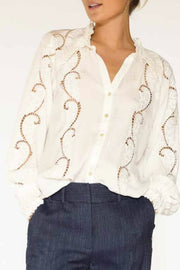 Tara shirt | Classic White | Skjorte fra Gustav