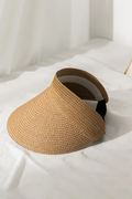 Breezy Brim | Brun | Stråhat visir fra Statebird