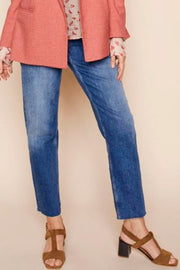 Stella Straight Jeans Ankle | Blue | Jeans fra Mos Mosh