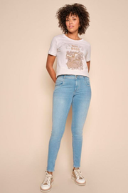 Nelly Trok Jeans | Blue | Jeans fra Mos Mosh