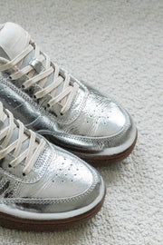 Bjork Leather WL598 | Silver | Sneakers fra Woden