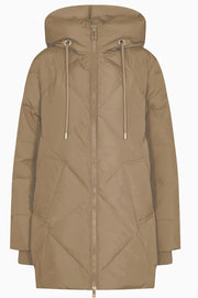 Aimee Down Jacket  | Woodsmoke | Jakke fra Mos Mosh