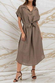 Catherine Solid Dress | Kjole fra Atelier C