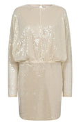 Serafin Sequin Dress 36541 | Champagne | Kjole fra Co'couture