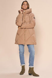 Aimee Down Jacket  | Woodsmoke | Jakke fra Mos Mosh