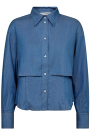 Denim Double Layer Shirt 35741 | Skjorte fra Co'couture