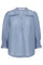 Charlie Frill SS Shirt 35770 | Pale Blue | Top fra Co'couture