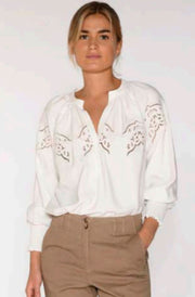 Annsofie blouse 54641 | Off White | Skjorte fra Gustav