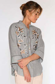 Carmen shirt | Steel | Skjorte fra Gustav