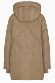 Aimee Down Jacket  | Woodsmoke | Jakke fra Mos Mosh