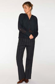 Esta wide leg 54018 | Midtnight | Bukser fra Gustav