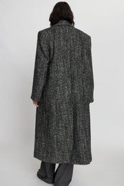 Coat with straight shoulders | Uld frakke fra Stella Nova