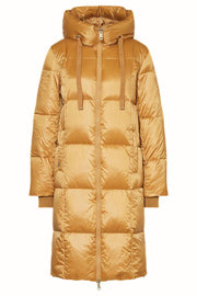 Nova Metallic Down Jacket  | Gold | Jakke fra Mos Mosh