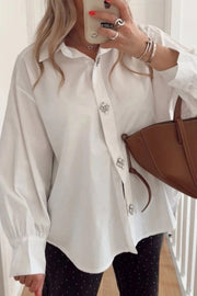 Sara Diamante Shirt | Skjorte fra Avery