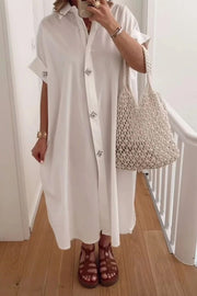Sara Diamante Dress Shirt | Kjole fra Avery