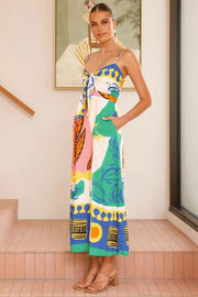 Lisa Art Dress | White | Kjole fra Atelier C