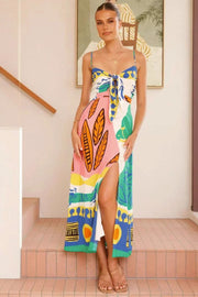 Lisa Art Dress | White | Kjole fra Atelier C