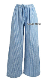 Sandy Stripe Pants | Blue | Bukser fra Avery