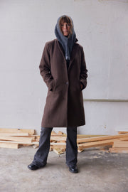 Theo Wollmantel | Braun | Mantel von French Laundry