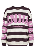 Nerina Sweatshirt 22659S | Bordeaux/Pink | Marta du Chateau