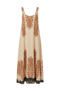 Rosalind Dress | Beige | French Laundry