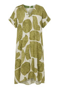 Aurelia Dress | Green | French Laundry