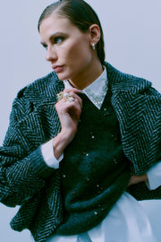 Diamond Pullover | Strik fra Copenhagen Muse