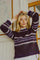 Lippi-Pullover | Nightshade Mel w. Iris Mel | Strik fra Freequent