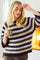 Grslulu-Pullover | Nightshade Mel w. Iris Mel | Strik fra Freequent