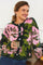 Lippi-Cardigan | Deep Forest Mel w. f. Pink Mel | Cardigan fra Freequent