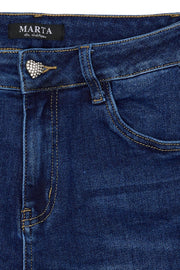 Katrine Jeans 3499 MDC105 | Dark Blue | Jeans fra Marta du Chateau