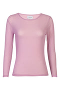 Mesh LS Tshirt Dot | Lavender
