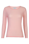 Mesh LS Tshirt Dot | Rose