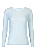 Mesh LS Tshirt | Light Blue