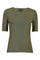 Mesh SS Tshirt Dot | Army