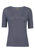 Mesh SS Tshirt Dot |  Navy