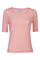 Mesh SS Tshirt Dot | Rose