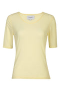Mesh SS Tshirt | Yellow