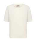 Mape SS O-Neck Knit | Ecru | Strik fra Mos Mosh