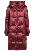 Nova Metallic Down Jacket | Cabernet | Jakke fra Mos Mosh