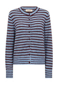 Milvi Stripe Cardigan | Port Royale | Strik fra Mos Mosh