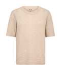 Mape SS O-Neck Knit | Doeskin | Strik fra Mos Mosh
