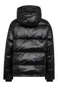 Jilly Metallic Down Jacket | Black | Jakke fra Mos Mosh