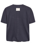 Elli O-SS Balloon Tee | Salute Navy | T-Shirt fra Mos Mosh
