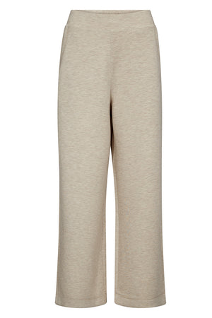 Namara Short Sweatpant Cropped | Sesame | Bluse fra Mos Mosh