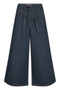 Culotte Zack Jeans Capri | Dark Blue | Jeans fra Mos Mosh