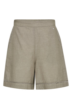 Wellor Izha Shorts | Burnt Olive | Shorts fra Mos Mosh