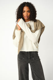 Enata Cashmere Knit Scarf | Brindle | Tørklæde fra Mos Mosh