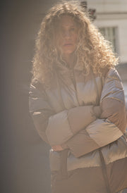 Avon Block Jacket | Chocolate Chip | Jakke fra Mos Mosh