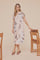 Madonna Midi+ Shirt Dress | Peach Dust w. Print | Kjoler fra Gustav